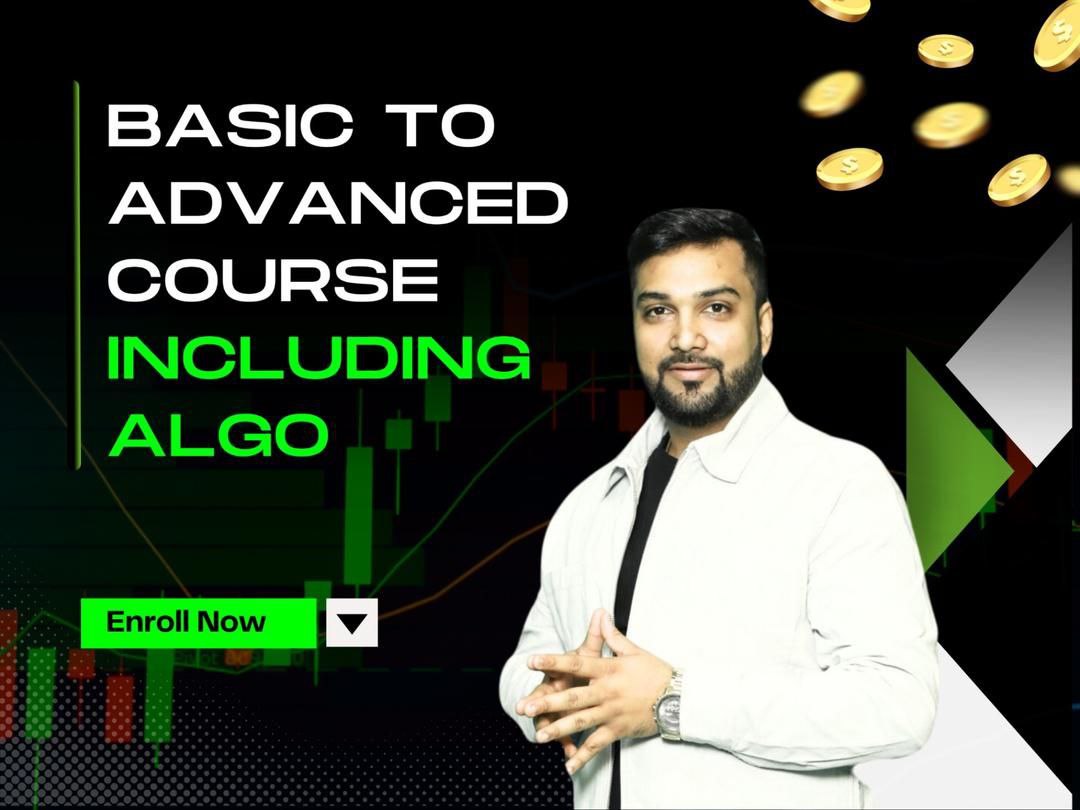 Basic to Advanced Trading Course Including Algo Trading