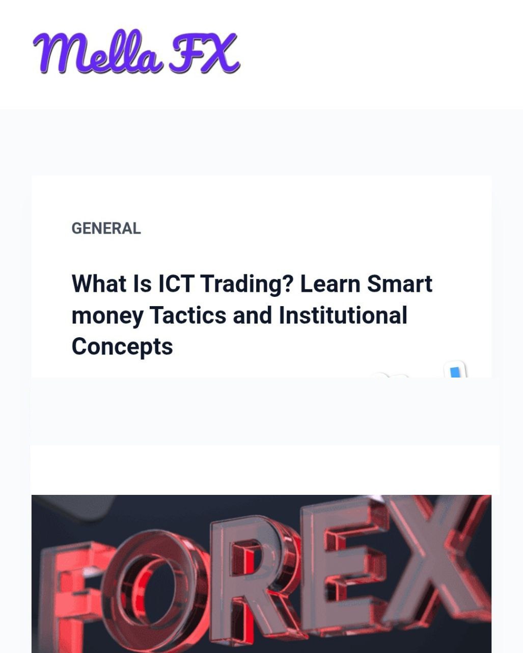 ICT Scalping Trading Simplified – By Mella FX