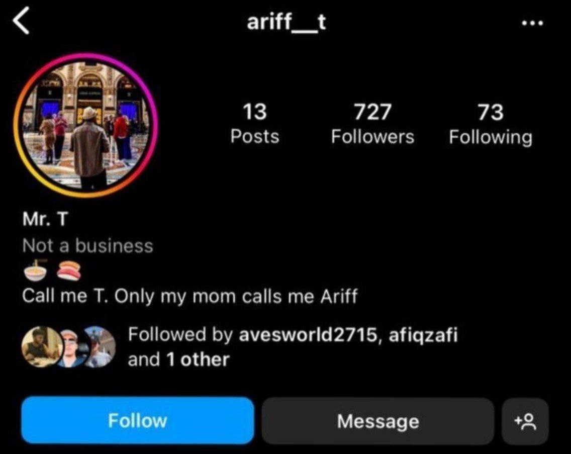 Ariff T - SNR
