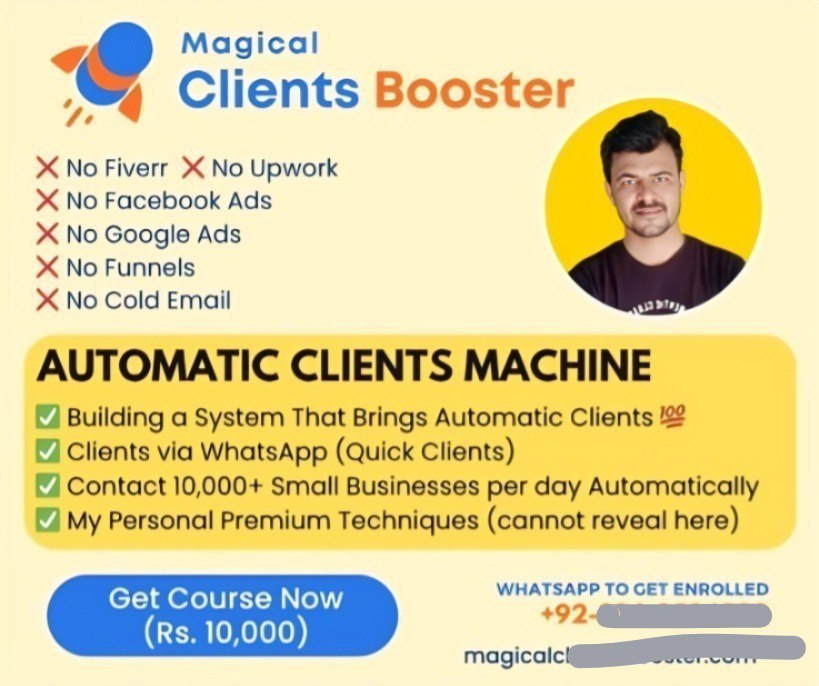 Waheed Zen – Magical Client Booster Course