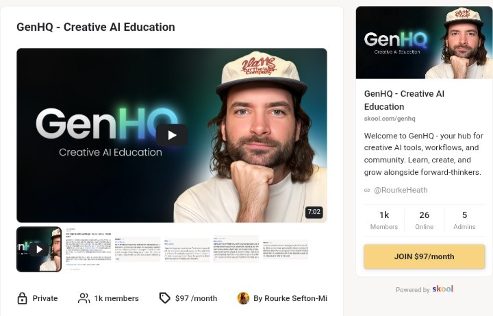 GenHQ – Your Creative AI Powerhouse